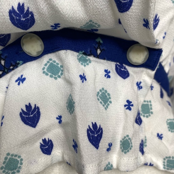 Free People Where We Roam Wrap Blouse bohemian - Picture 9 of 10